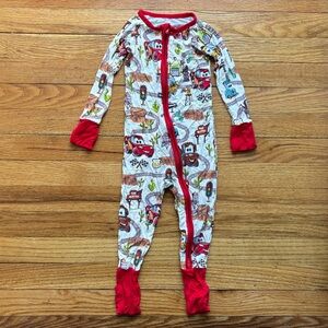 Little Sleepies Disney/Pixar “Cars” Print Zippy Size 12-18 Month